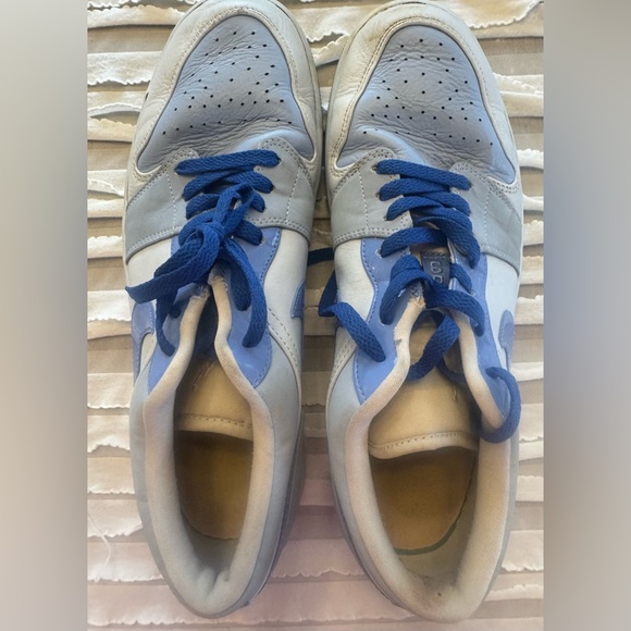 Air Jordan 1 Low SE Mighty Swooshers Nike Sneakers Men’s 11 Blue White Leather